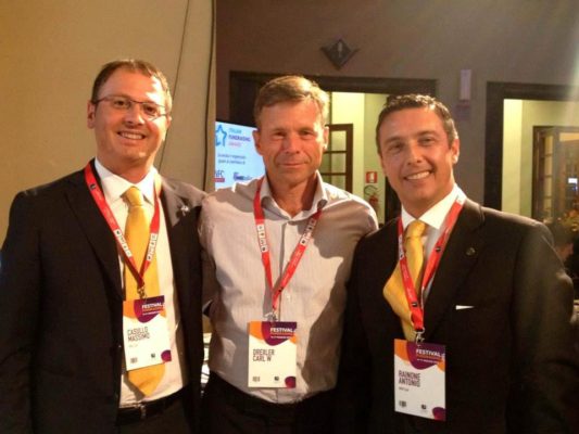 Antonio Rainone, Massimo Casullo e Carl Drexler