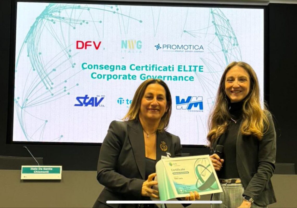 Consegna certificato Elite